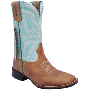 Bota Texana DGO Feminina Rust Dog Petróleo Gel Marrom (170158G2M)