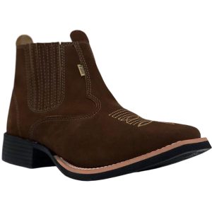 Botina Masculina F1000 Nobuck Café (095)